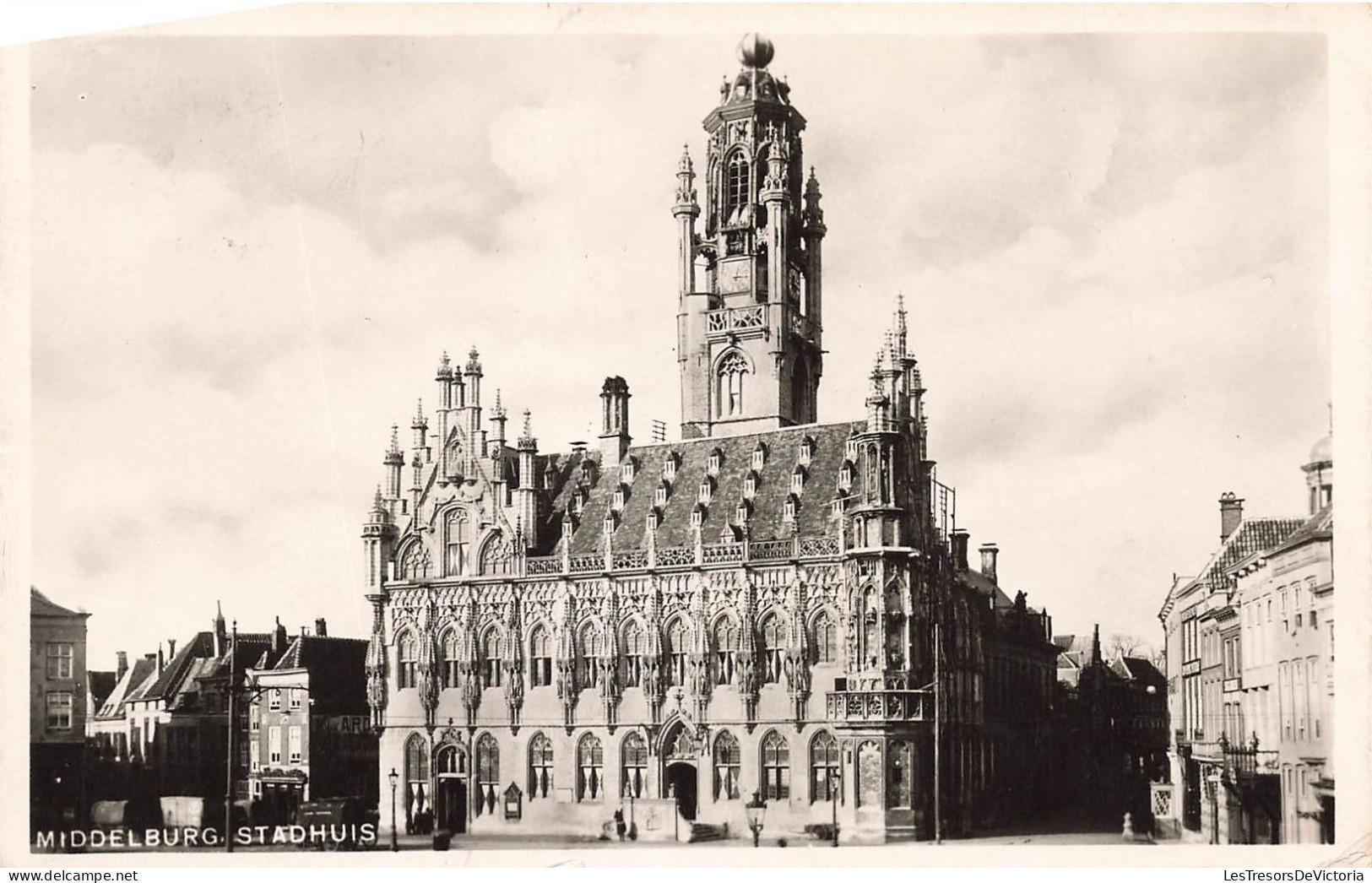 PAYS BAS - Middelburg - Vue Générale De L'hôtel De Ville - Carte Postale Ancienne - Middelburg