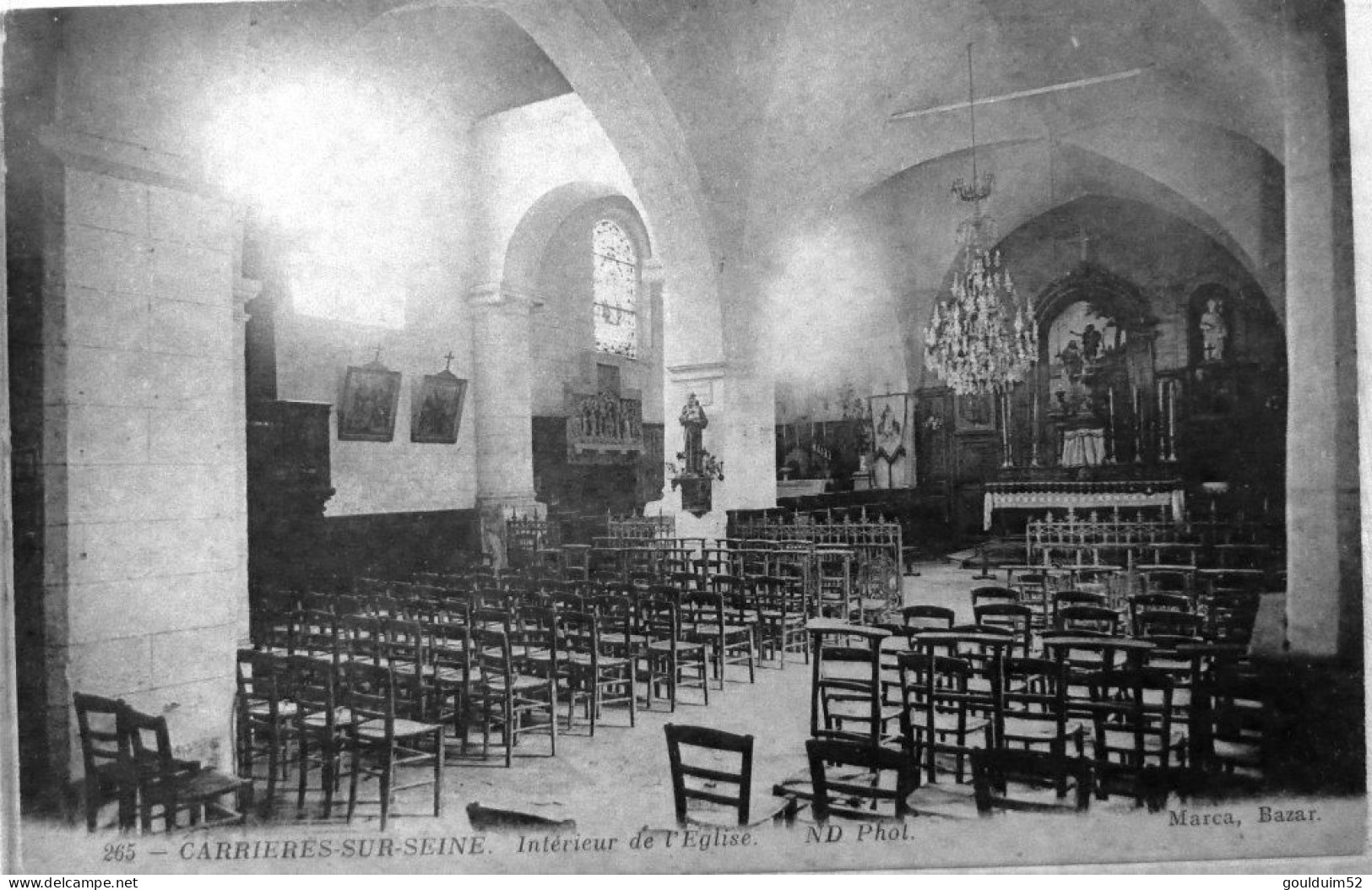 Intérieur De L'église - Carrières-sur-Seine