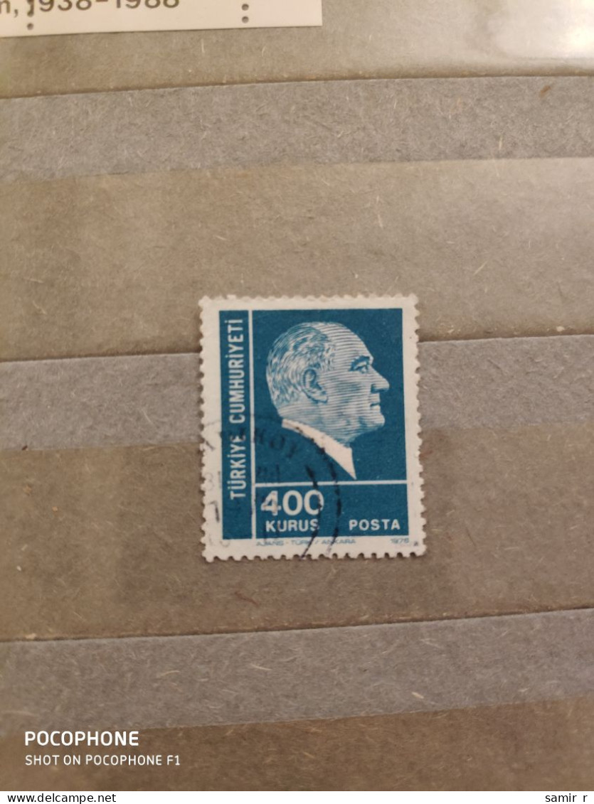 1976	Turkey	Ataturk (F71) - Used Stamps