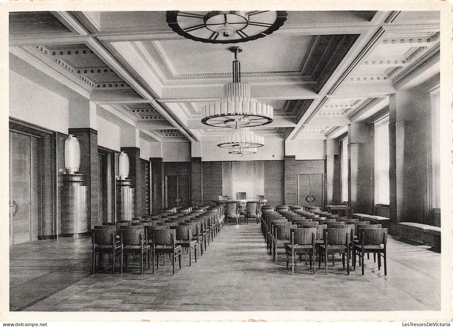 BELGIQUE - Forest - Intérieur De L'hôtel Communal - Salle Des Mariages Et Des Fêtres - Carte Postale Ancienne - Forest - Vorst