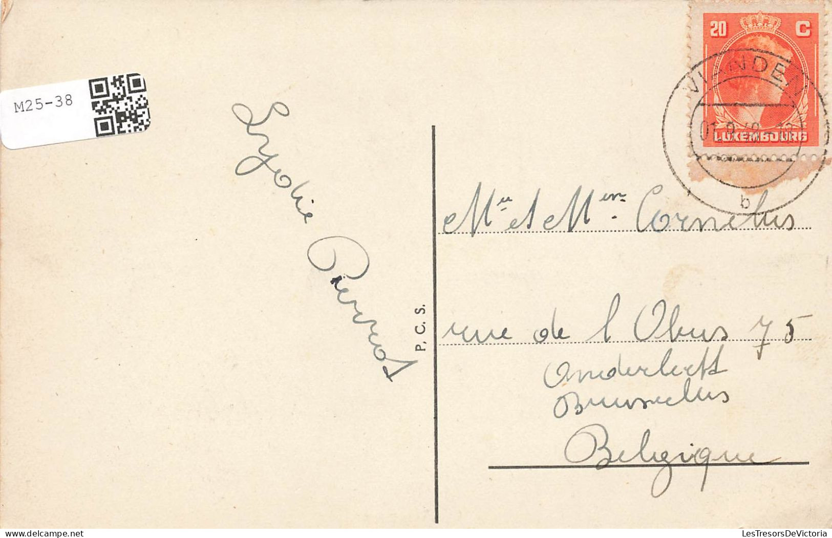 LUXEMBOURG - Vianden - Vue Générale Sur La Ville - Eglise - Cartes Postales Anciennes - Vianden