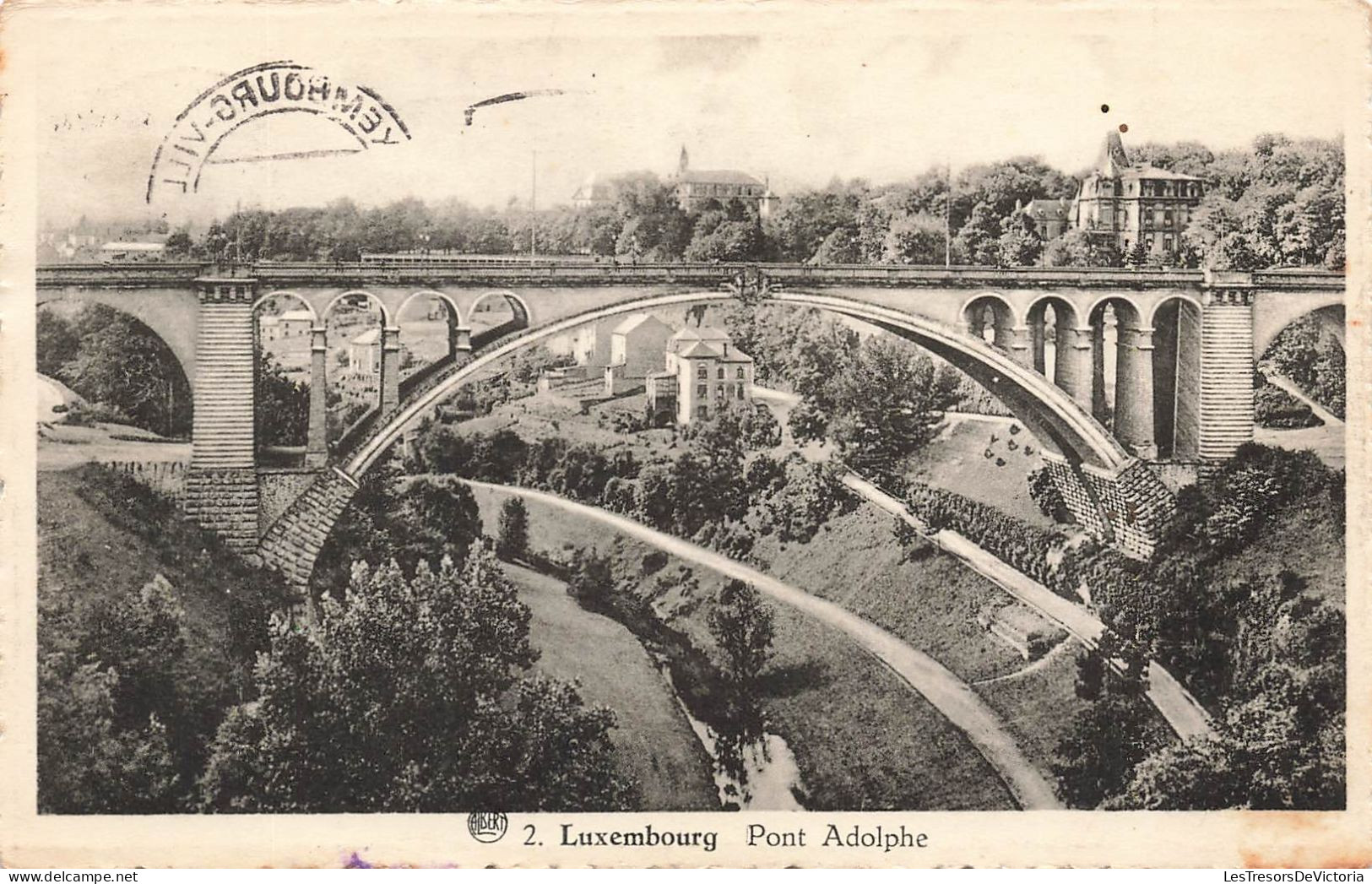 LUXEMBOURG - Luxembourg Ville - Pont Adolphe - Cartes Postales Anciennes - Luxemburgo - Ciudad