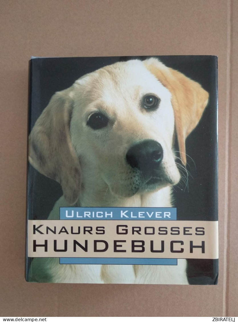 German KNAURS GROSSES HUND EBUCH (Ulrich Klever) HC - Non Classificati