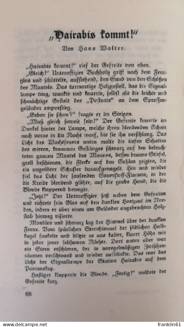 Deutscher Wille. Unter Flatternden Fahnen. Dritter Band: Die Seeschlacht Vor Dem Skagerrak. - Militär & Polizei