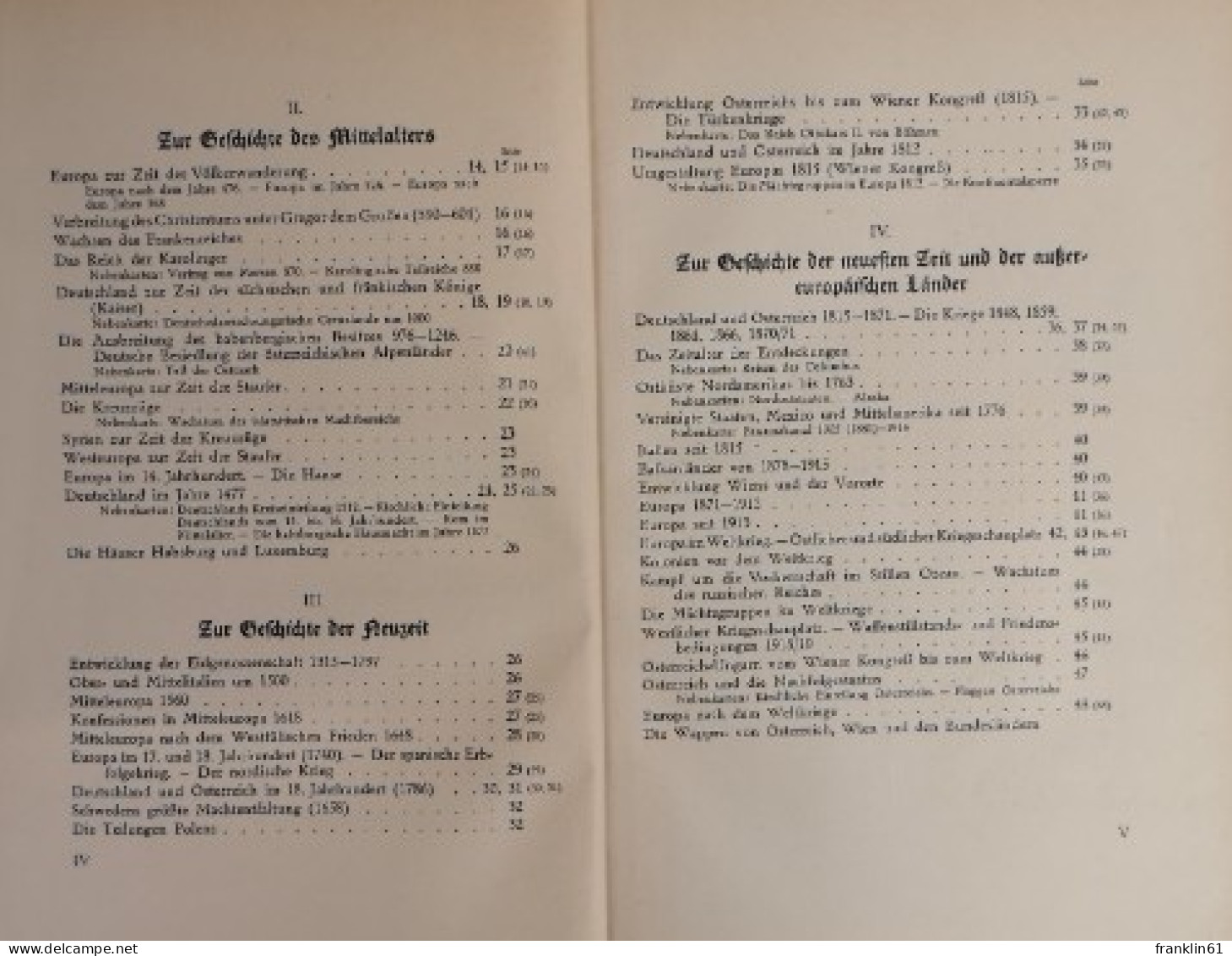 F. W. Putzger. Historischer Schul-Atlas. - Mapamundis
