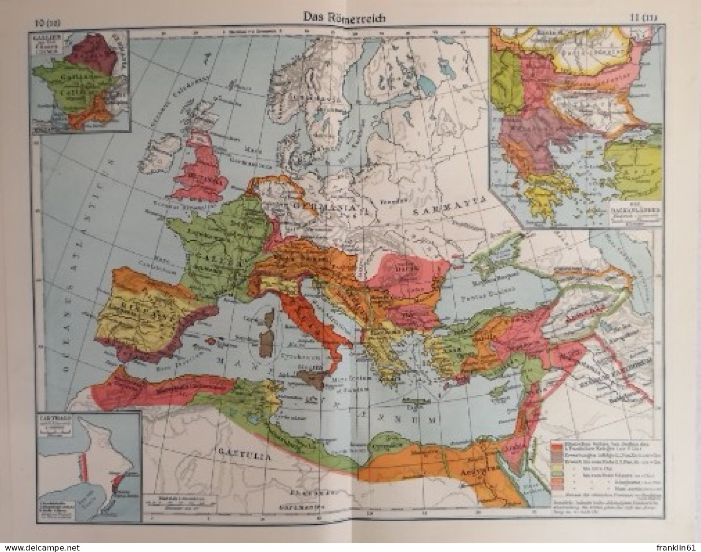 F. W. Putzger. Historischer Schul-Atlas. - Landkarten
