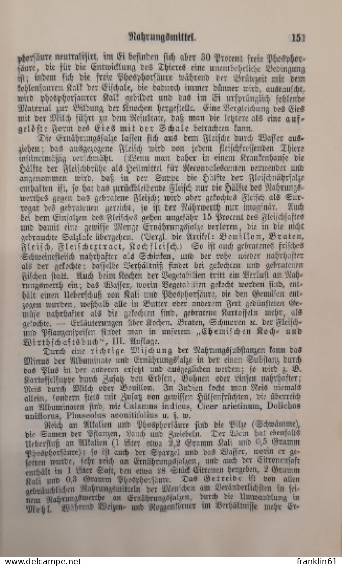 Hauslexikon Der Gesundheitslehre Für Leib Und Seele. Ein Familienbuch. Zweiter Theil. L - Z. - Lexika