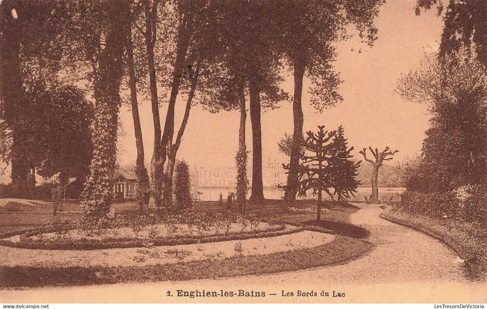 FRANCE - Enghien-les-Bains - Les Bords Du Lac - Carte Postale Ancienne - Enghien Les Bains