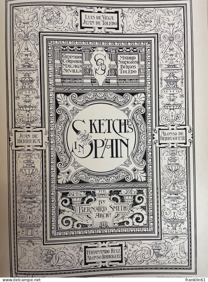 Sketches Abroad : Germany and Switzerland [and] Sketches in Spain. 2 Bände in einem Buch.