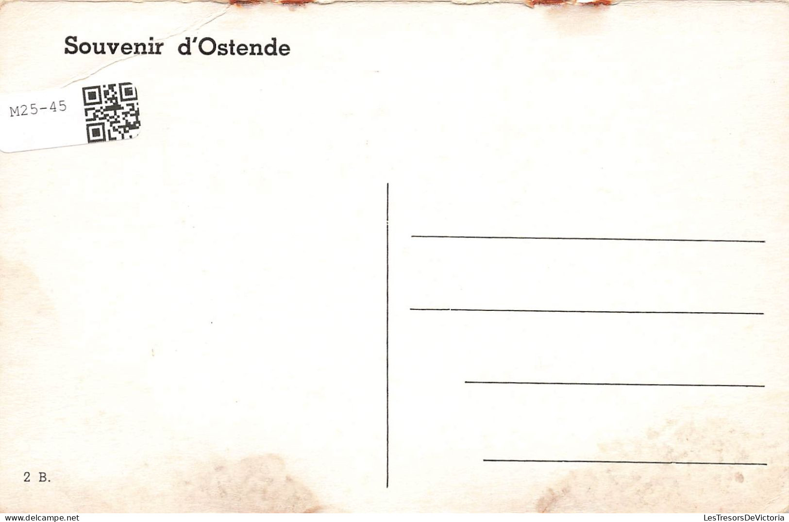 BELGIQUE - Souvenir D'Ostende - Multi Vues - Port - Cathédrale - Cartes Postales Anciennes - Oostende
