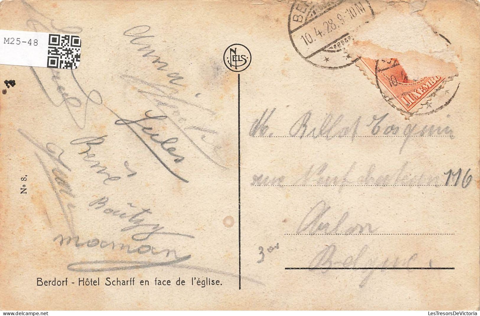 LUXEMBOURG - Berdorf, Le Centre De La Petite Suisse Luxembourgeoise - Cartes Postales Anciennes - Berdorf