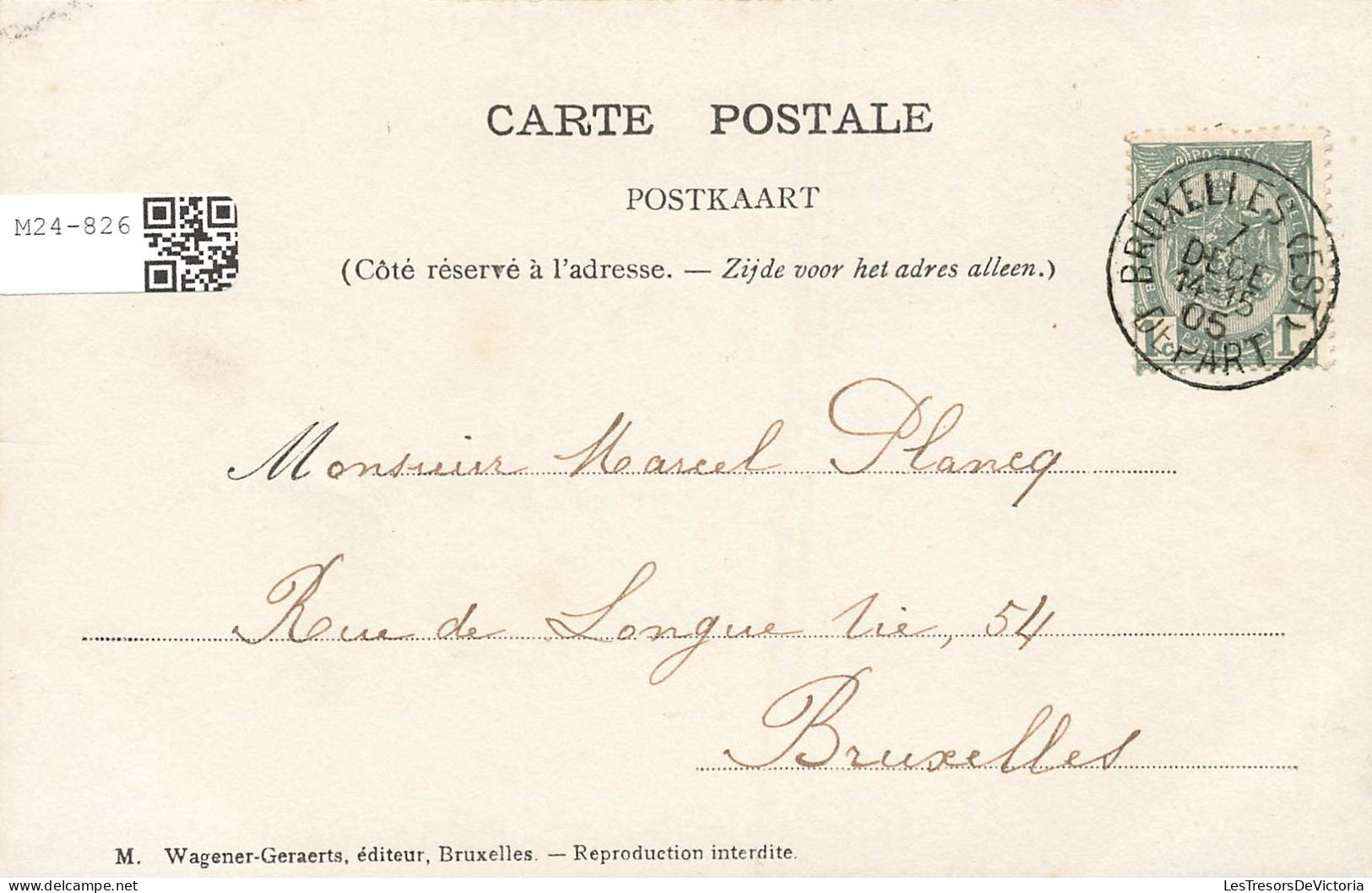 FAMILLES ROYALES - S.A.R Mme La Comtesse Flandre Et Ses Petits Enfants - Carte Postale Ancienne - Familles Royales