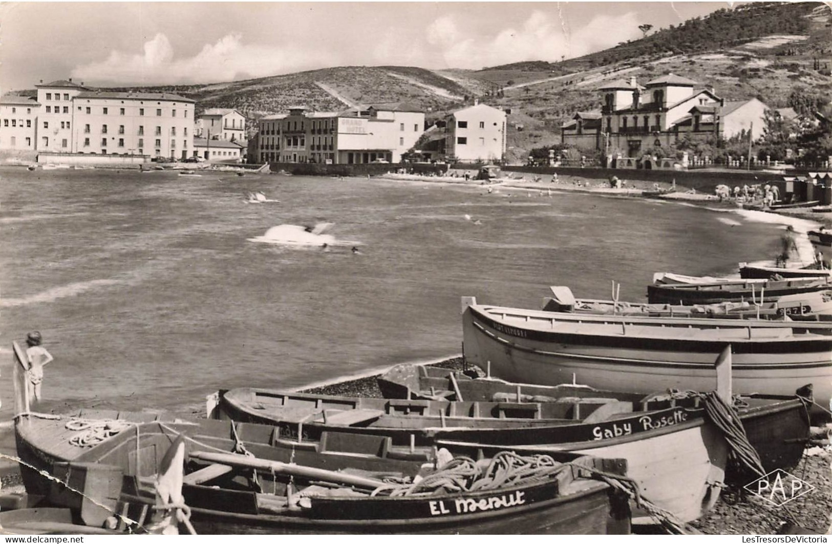 FRANCE - Banyuls-sur-Mer - Flottille De Bateaux De Pêche - Carte Postale Ancienne - Banyuls Sur Mer