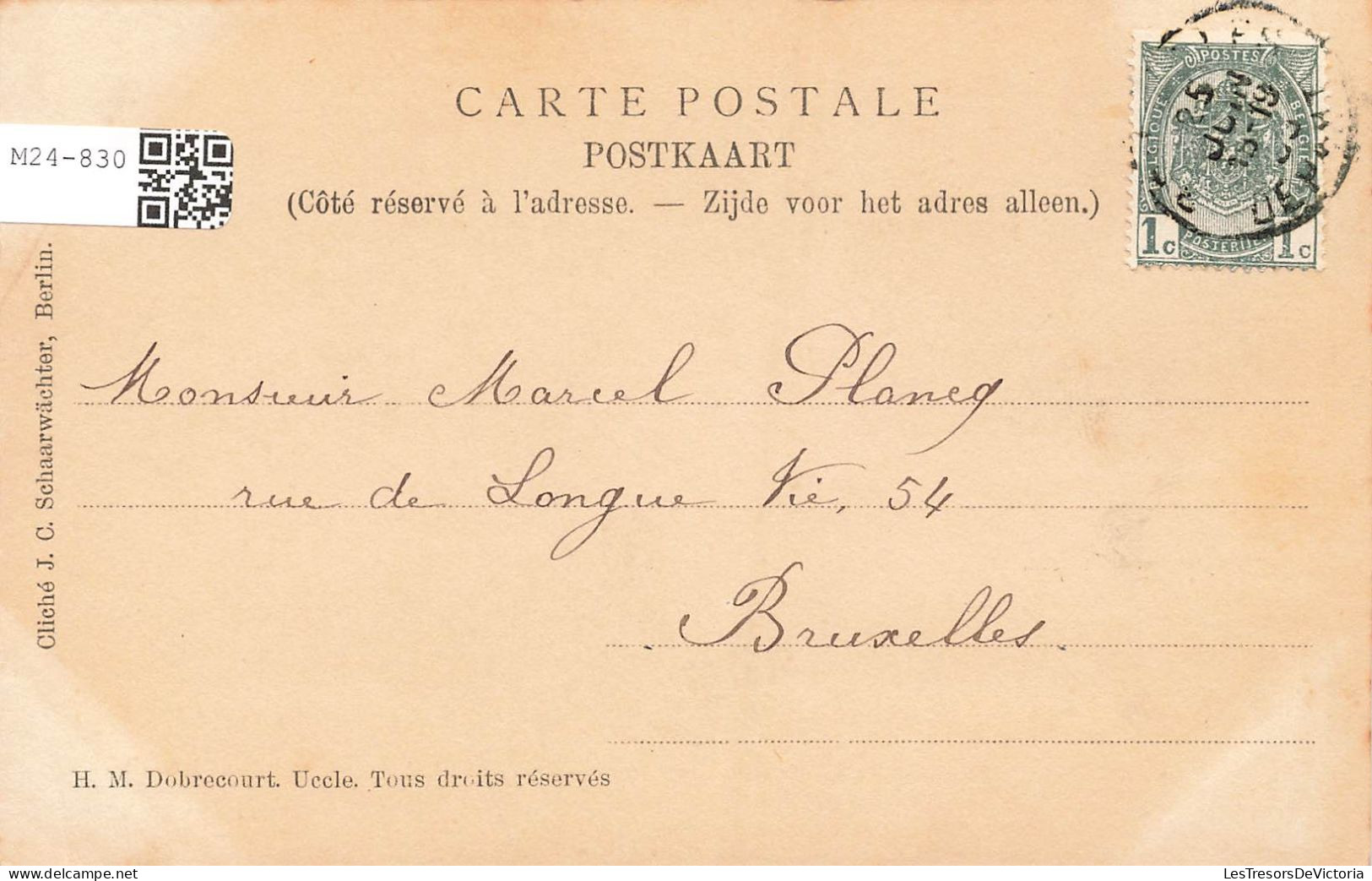 FAMILLES ROYALES - S.A.R Monseigneur Le Prince Charles De Hohenzollern - Carte Postale Ancienne - Familias Reales