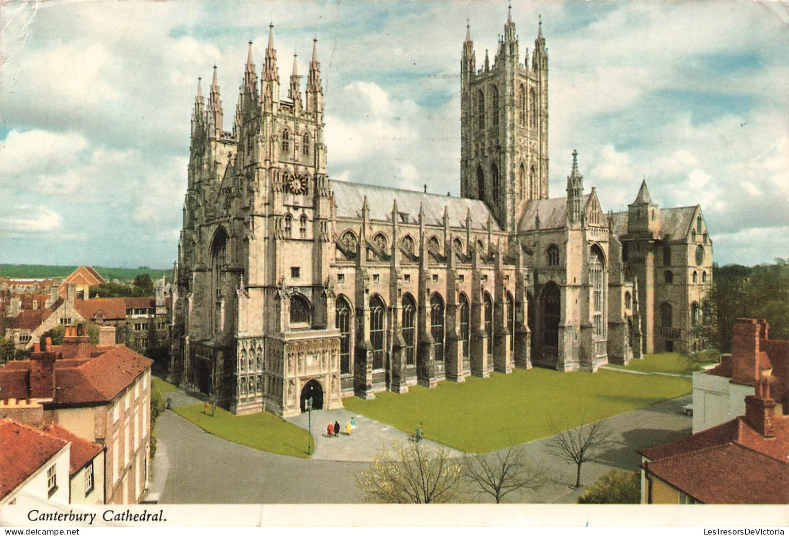 ROYAUME UNI - Angleterre - Canterbury Cathedral - The South West View - Cartes Postales - Canterbury