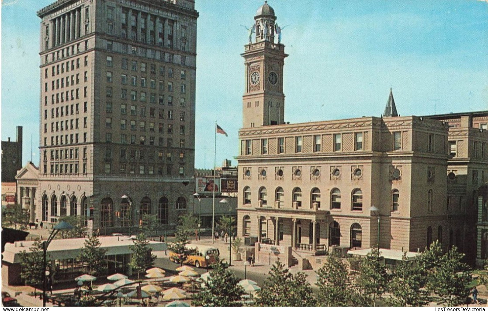 ETATS-UNIS - Ohio - Canton - Stark County Courthouse - Carte Postale - Otros & Sin Clasificación