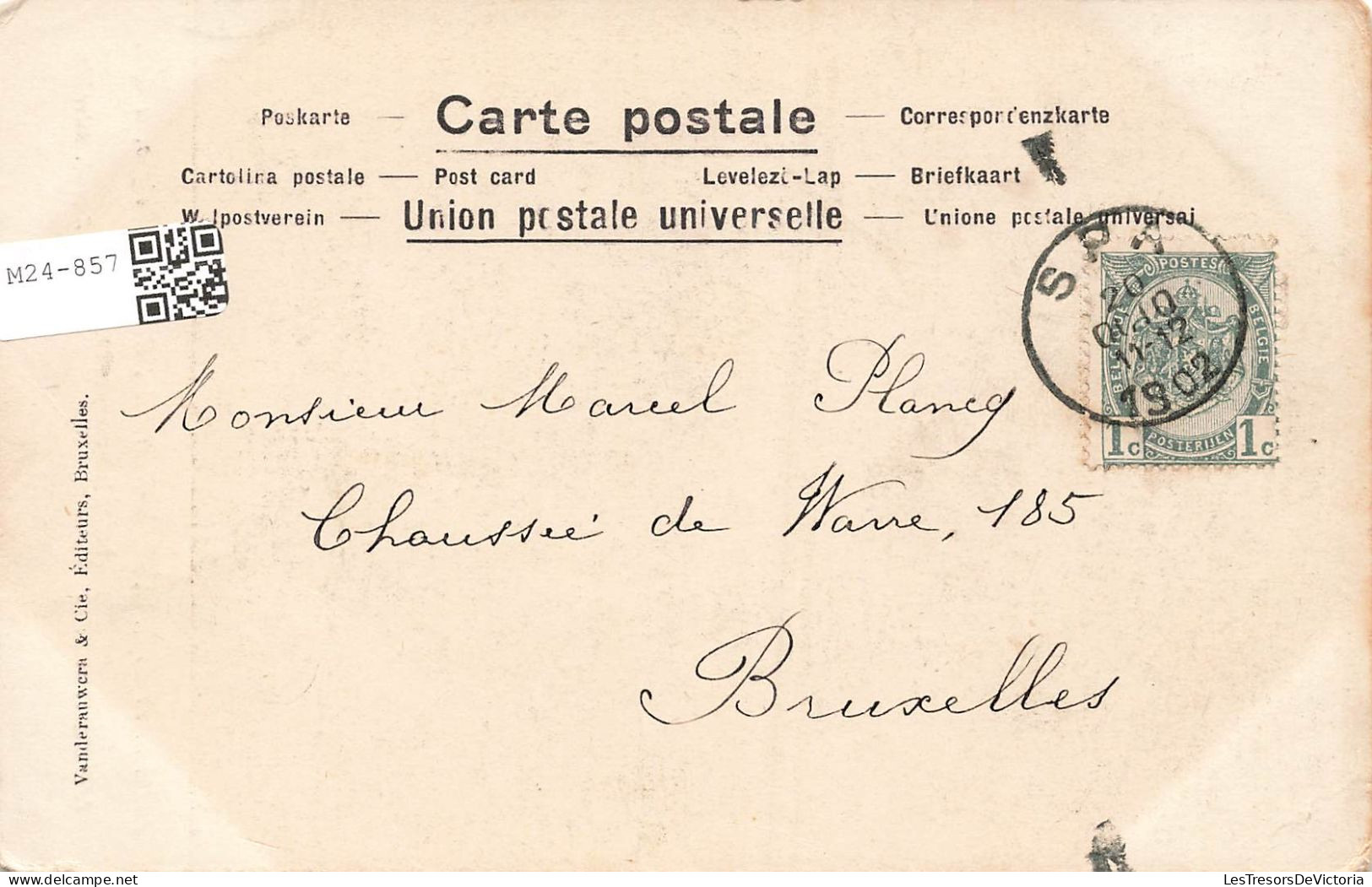BELGIQUE - Spa - Funérailles De S.M. Marie Henriette, Reine Des Belges - Animé - Carte Postale Ancienne - Spa