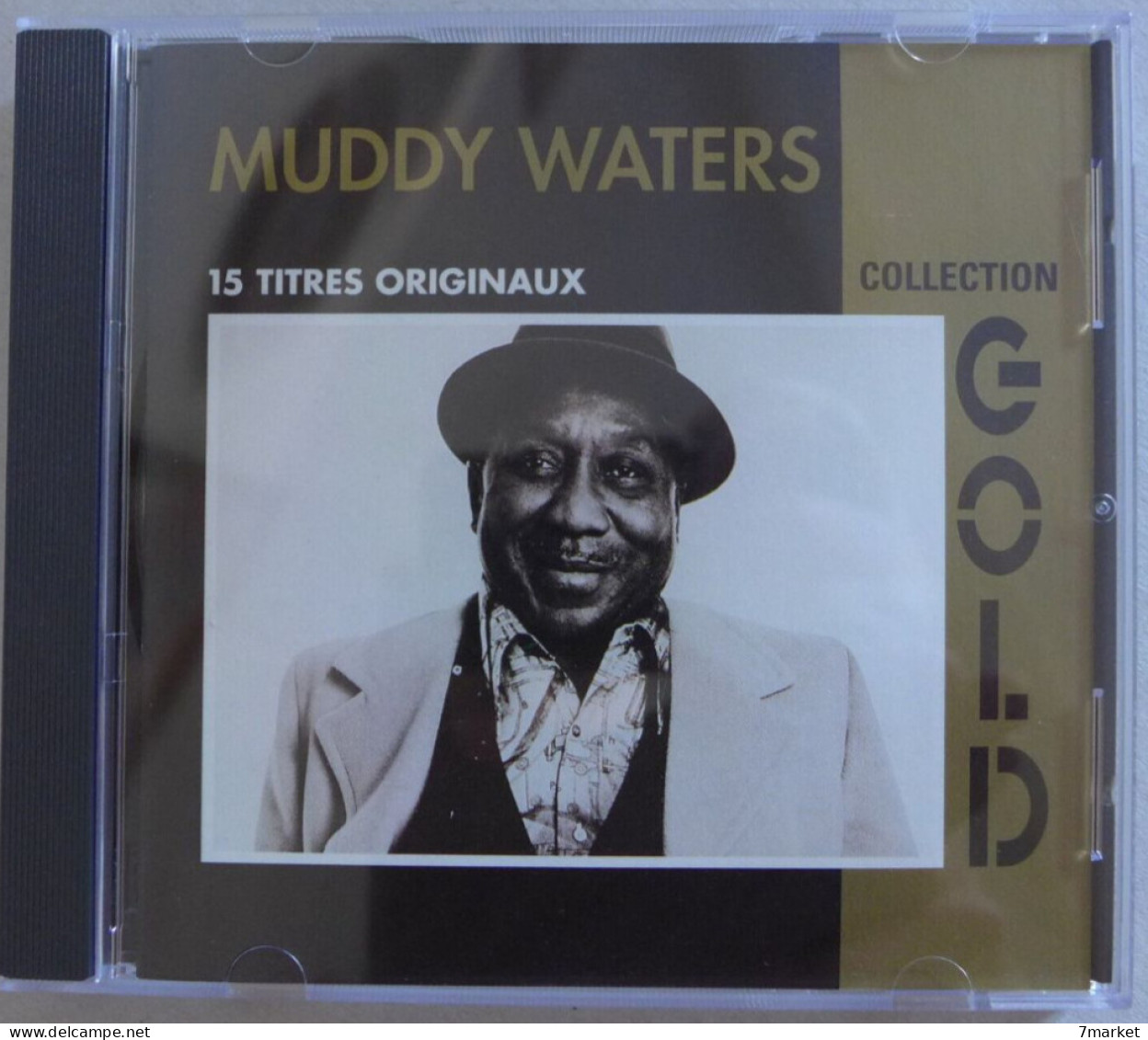 CD/ Muddy Waters - 15 Titres Originaux. Collection Gold /  Sony - 1992 - Blues