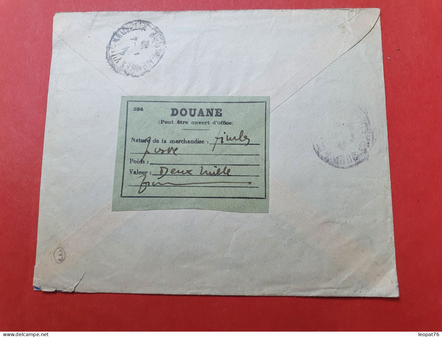 Monaco - Enveloppe En Recommandé De L'Office Des Timbres Poste De Monaco Pour Meknès En 1942 - N 244 - Covers & Documents