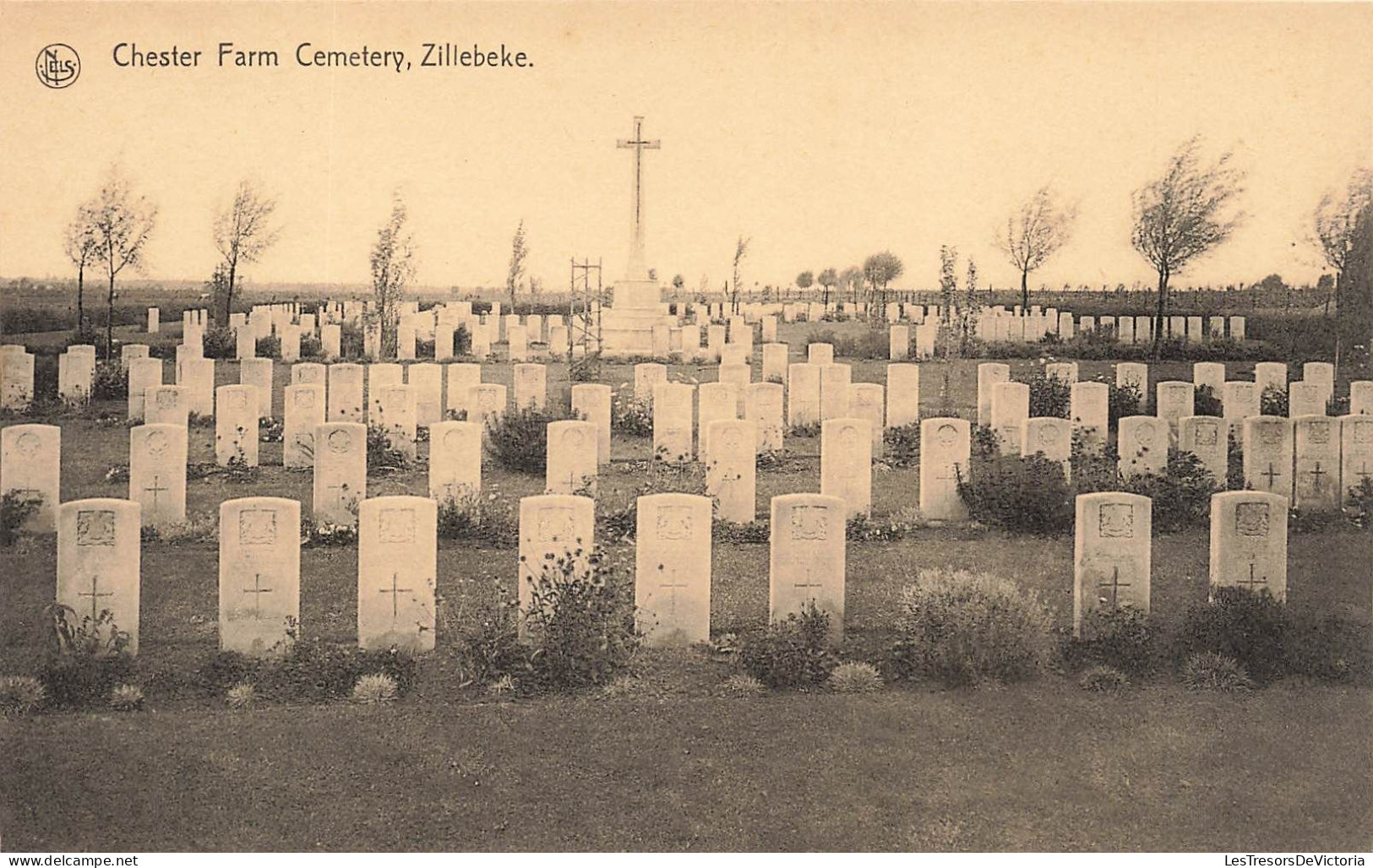 BELGIQUE - Zillebeke - Chester Farm Cemetery - Cartes Postales Ancienne - Ieper