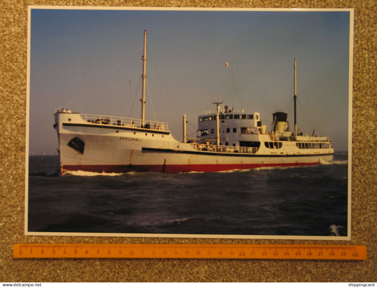 SHIELDHALL LARGE PHOTO - APPROX 200 X 300MM - Pétroliers