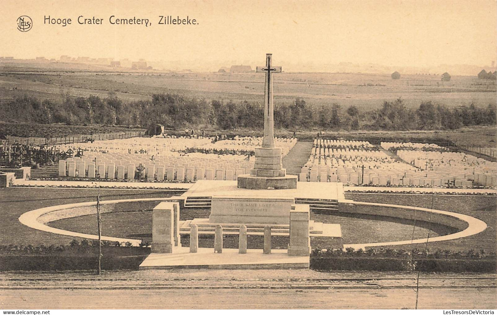 BELGIQUE - Zillebeke - Hooge Crater Cemetery - Cartes Postales Ancienne - Ieper
