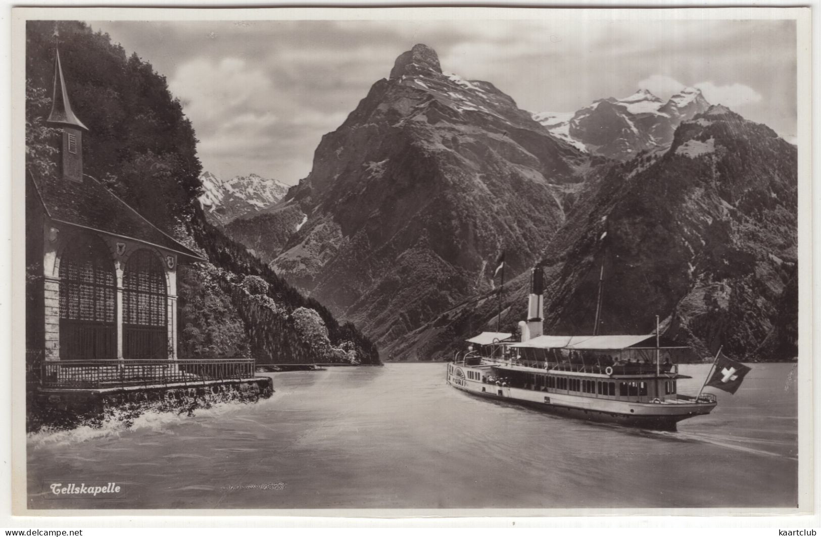 Tellskapelle - (Schweiz/Suisse) - Dampfer Salonboot 'Uri' - Sisikon