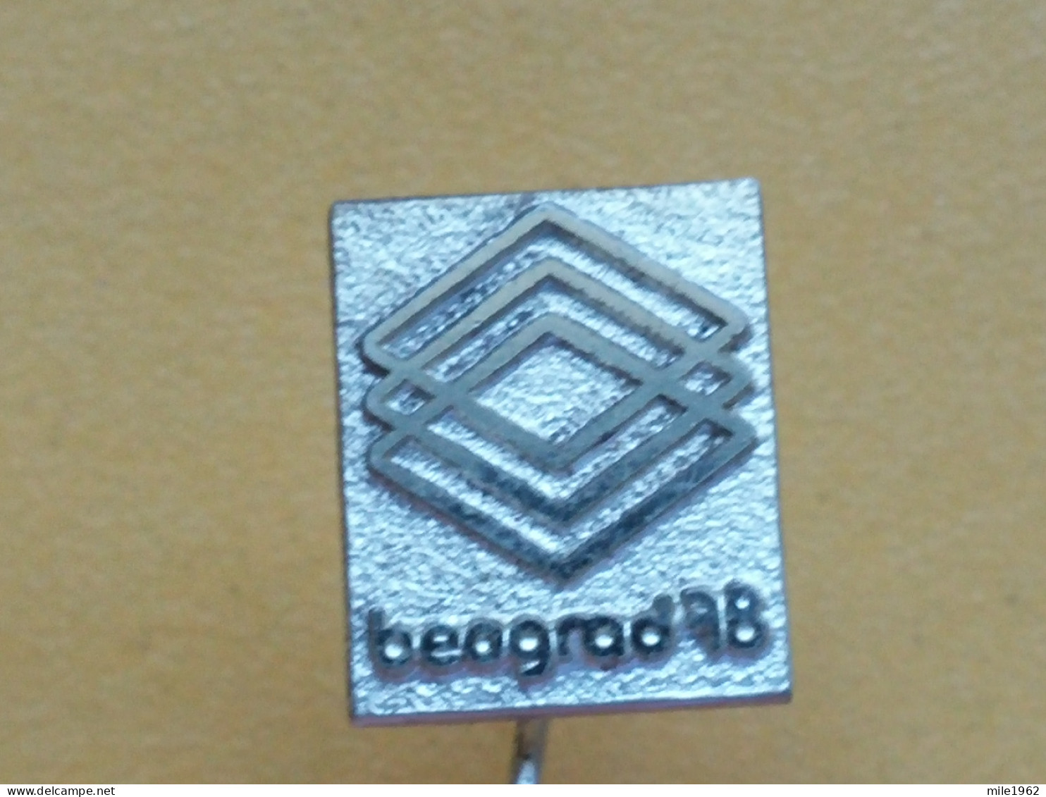 Badge Z-52-1 - BOX, BOXE,- BOXING TOURNAMENT BEOGRAD 78, SERBIA, BELGRADE - Boxen