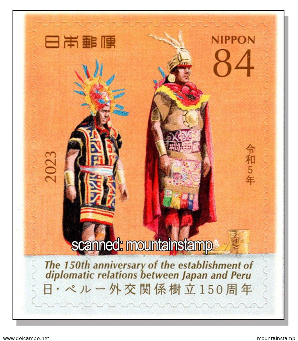 Japan 2023 Peru (B20) Inti Raymi - Religious Ceremony Festival Of The Inca Empire In Honor Of The God Inti. Cusco MNH ** - Ungebraucht