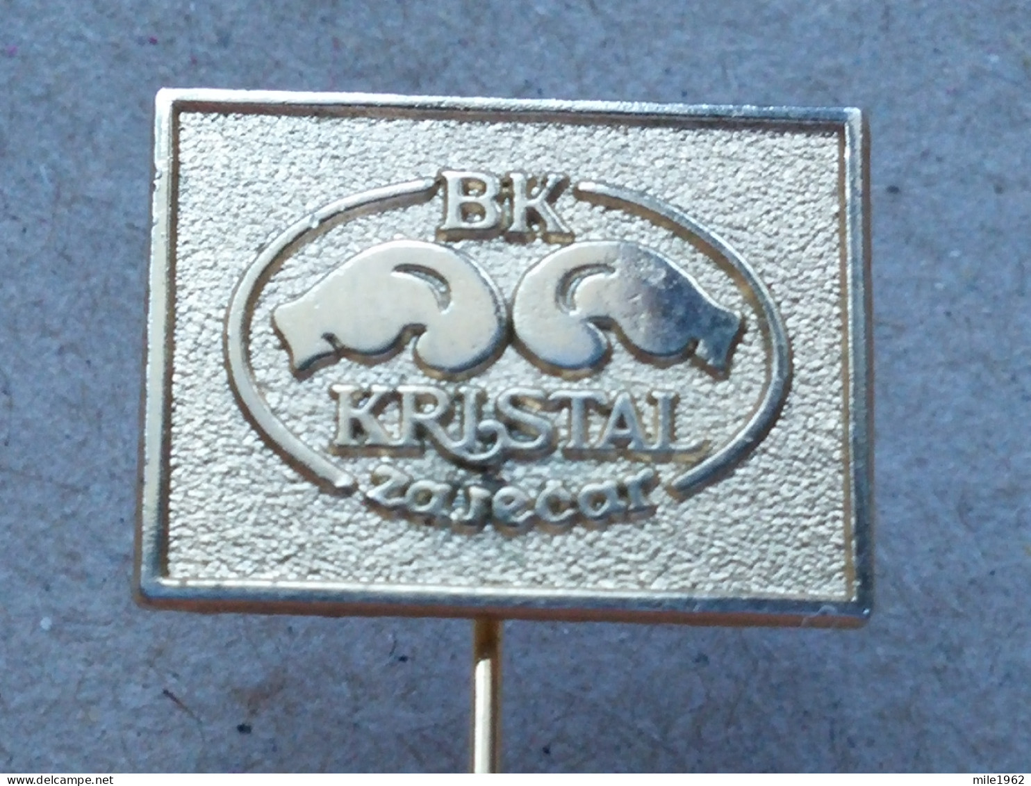 Badge Z-52-1 - BOX, BOXE, BOXING CLUB KRISTAL ZAJECAR, SERBIA - Boxeo