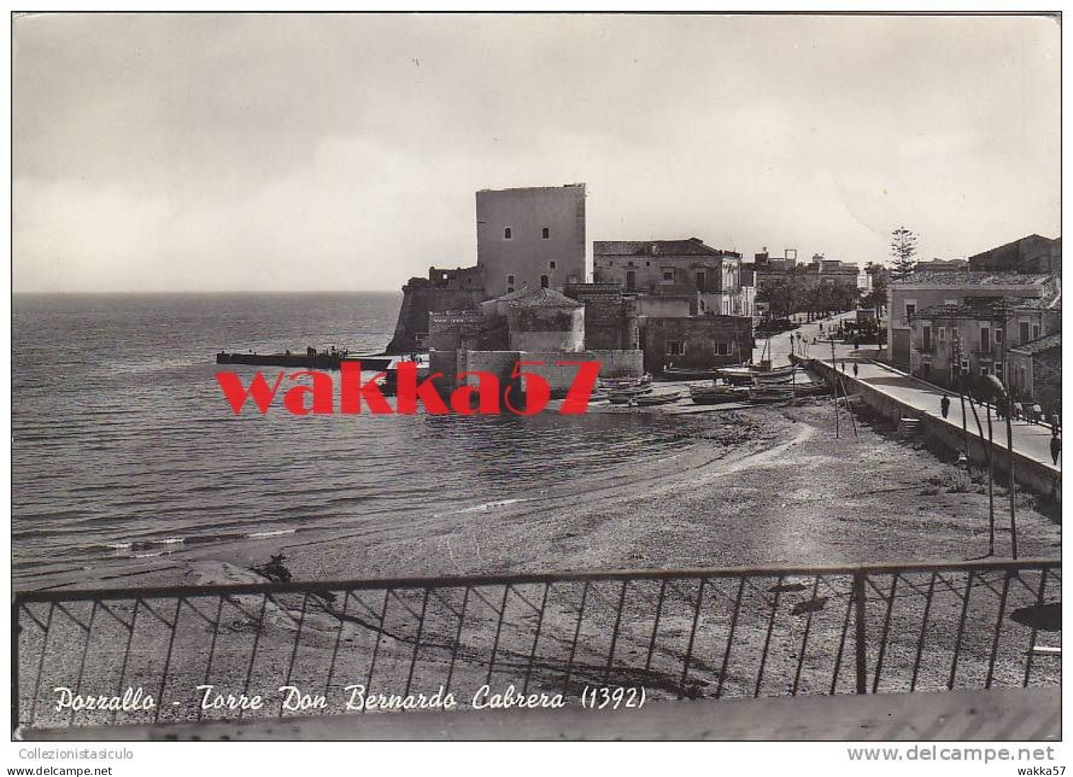 $3-2165- Pozzallo - Torre Don Bernardo Cabrera - (Ragusa) - F.g. Viaggiata - Ragusa