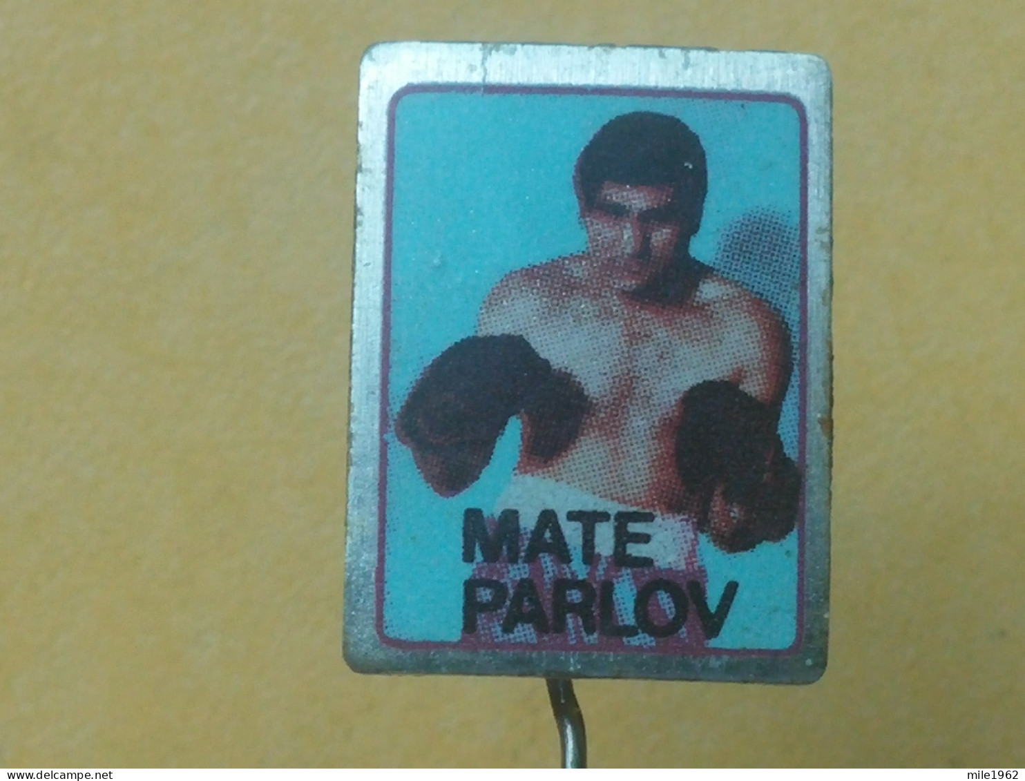 Badge Z-52-2 - BOX, BOXE, BOXING,- MATE PARLOV - Boxeo