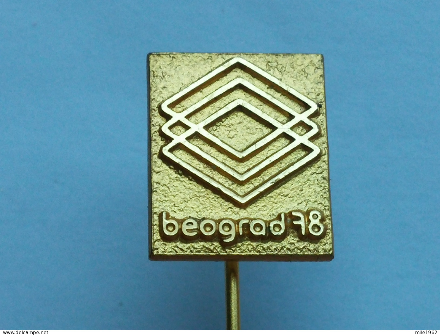 Badge Z-52-2 - BOX, BOXE,- BOXING TOURNAMENT BEOGRAD 78, SERBIA, BELGRADE - Boxing