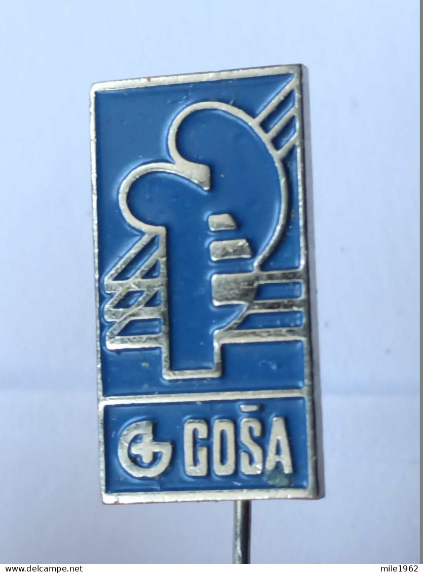 Badge Z-52-2 - BOX, BOXE, BOXING CLUB GOSA, SMEDEREVSKA PALANKA, SERBIA - Boxe