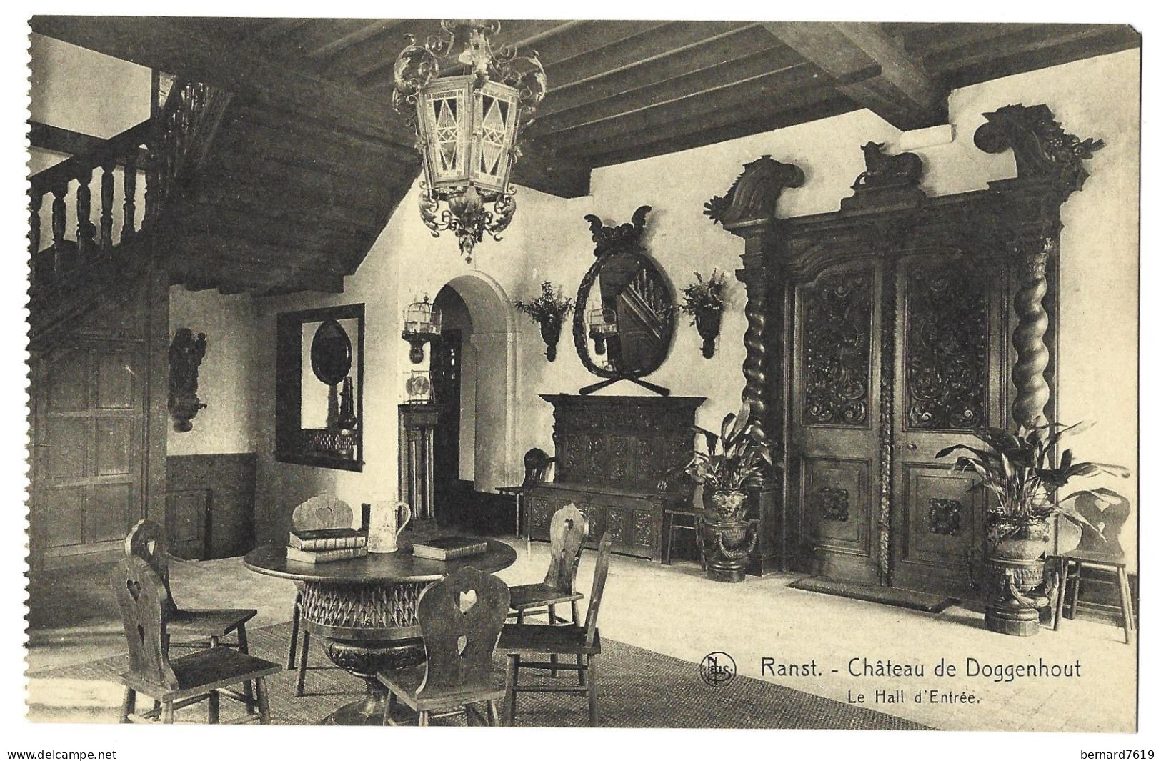 Belgique  -  Ranst  -   Chateau De Doggenhout -  Le Hall D'entreer - Ranst