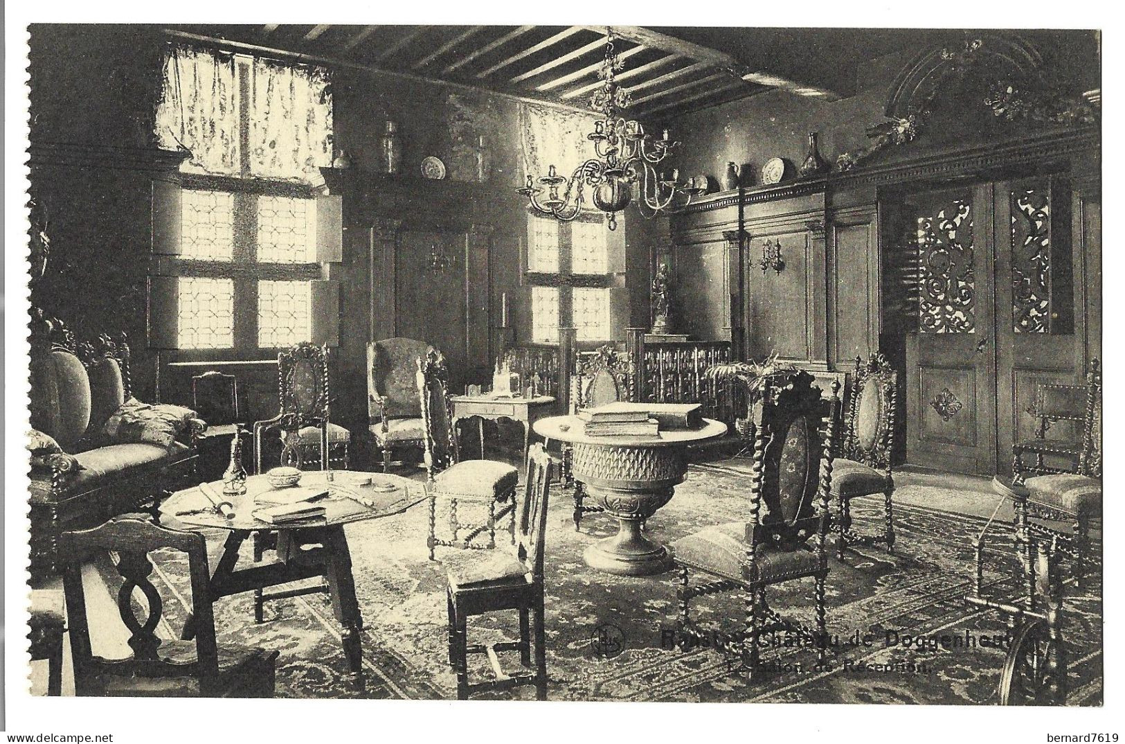 Belgique  -  Ranst  -   Chateau De Doggenhout -  Le Salon De Reception - Ranst