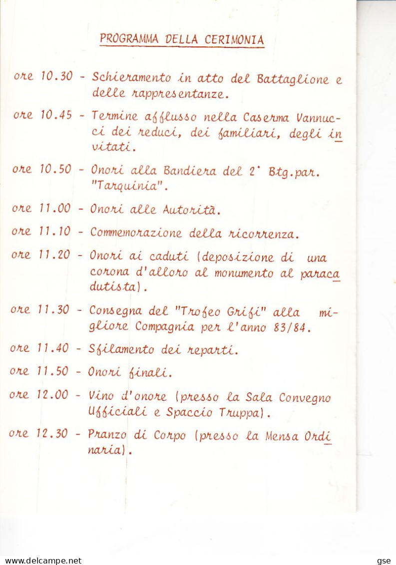 ITALIA 1941  Cefalonia (ricordo) - Cartoncino Commemorativo - Equipement