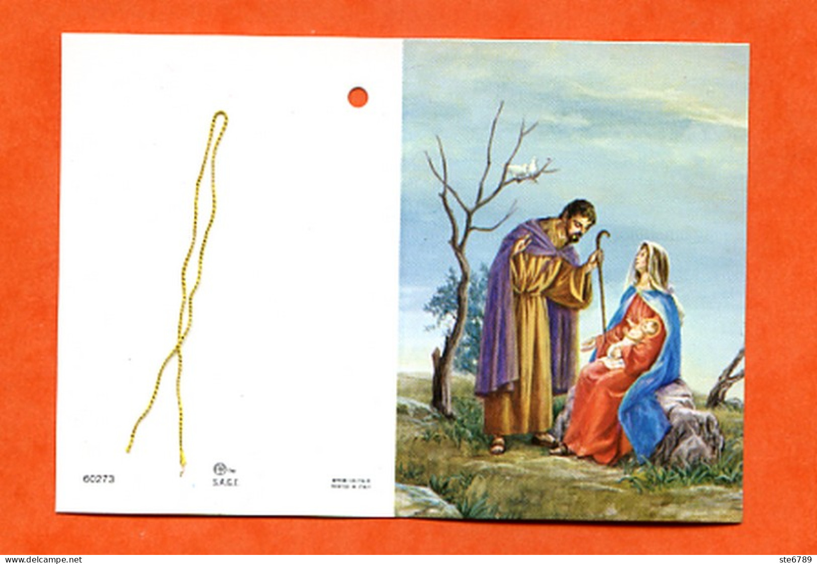 Etiquette Cadeau  Noel Mini Carte Religion 1 Pour Cadeaux - Weihnachtsmänner