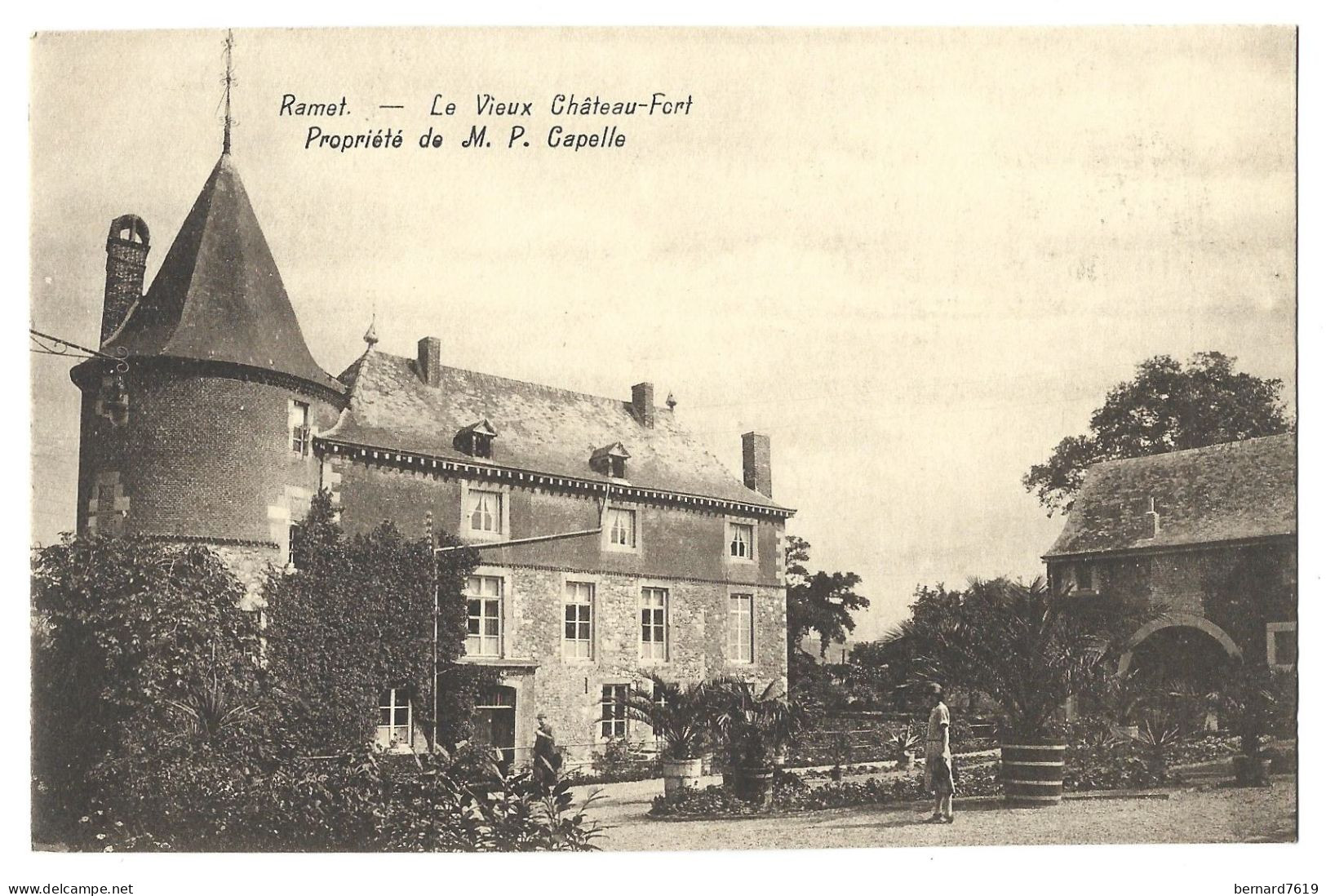 Belgique  -  Ranst  -    Le Vieux  Chateau  Fort  Propriete  De  M P Capelle - Ranst