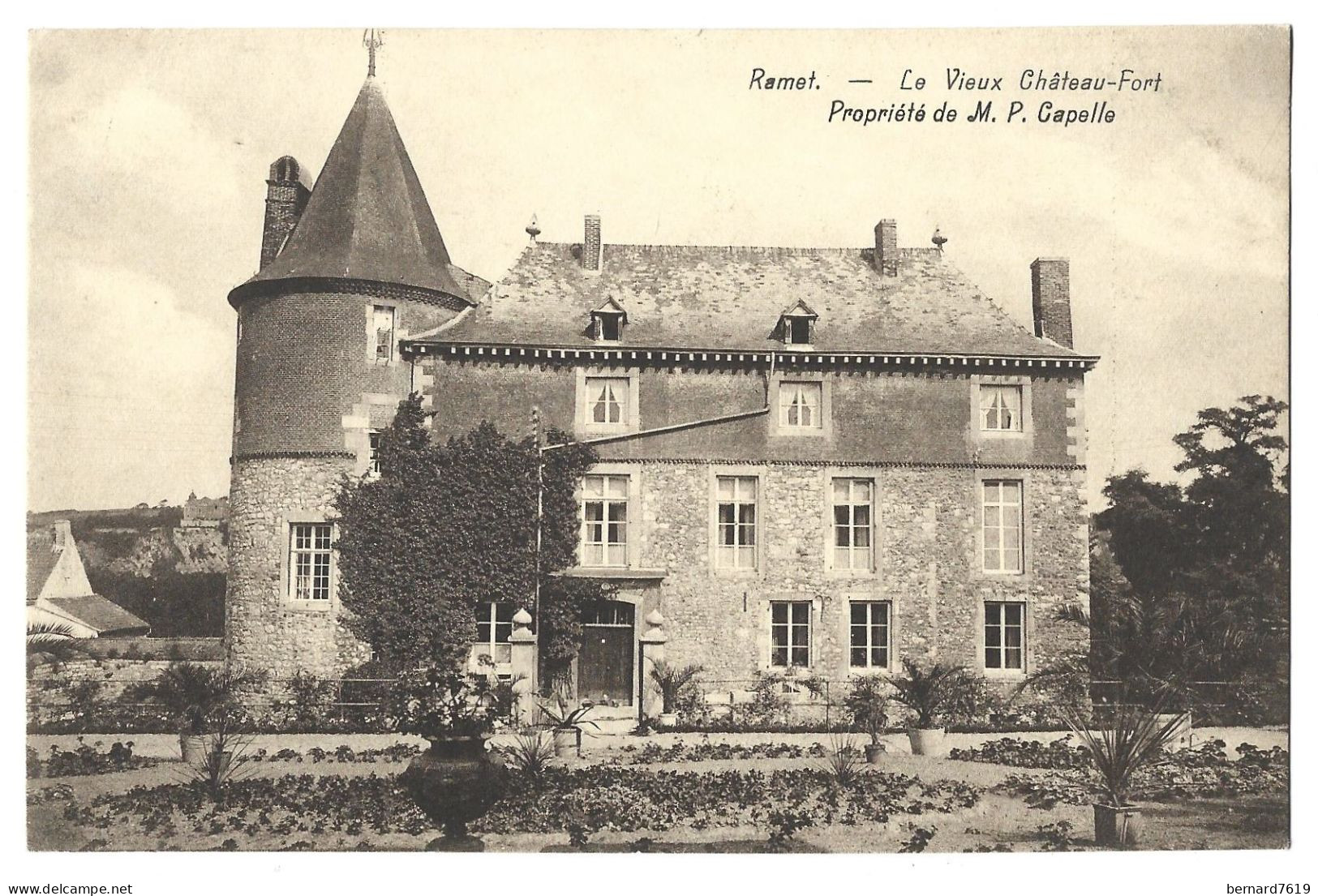 Belgique  -  Ranst  -    Le Vieux  Chateau  Fort  Propriete  De  M P Capelle - Ranst