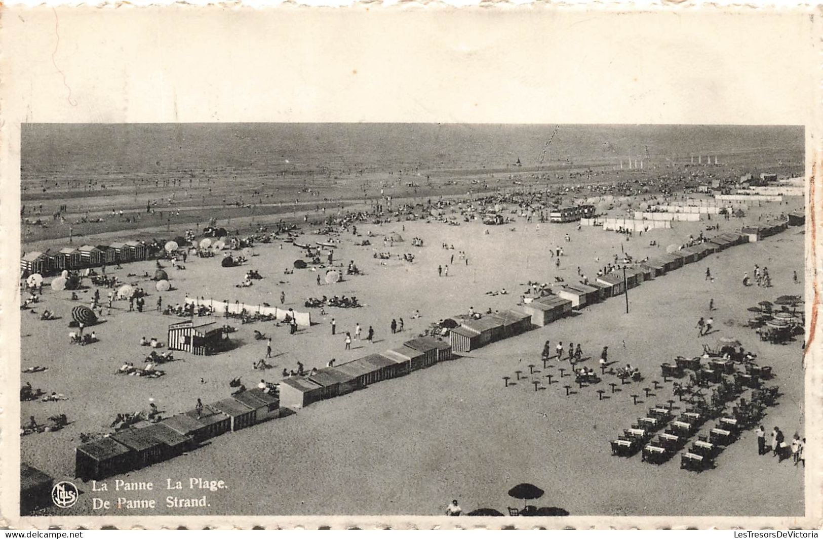 BELGIQUE - La Panne - La Plage - Carte Postale Ancienne - De Panne