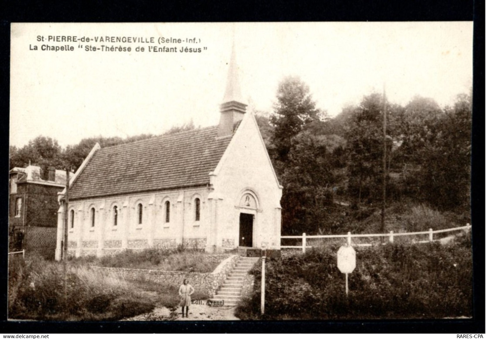 76 SAINT PIERRE DE VARENGEVILLE - La Chapelle " Ste Thérèse De L'enfant Jésus " - Otros & Sin Clasificación