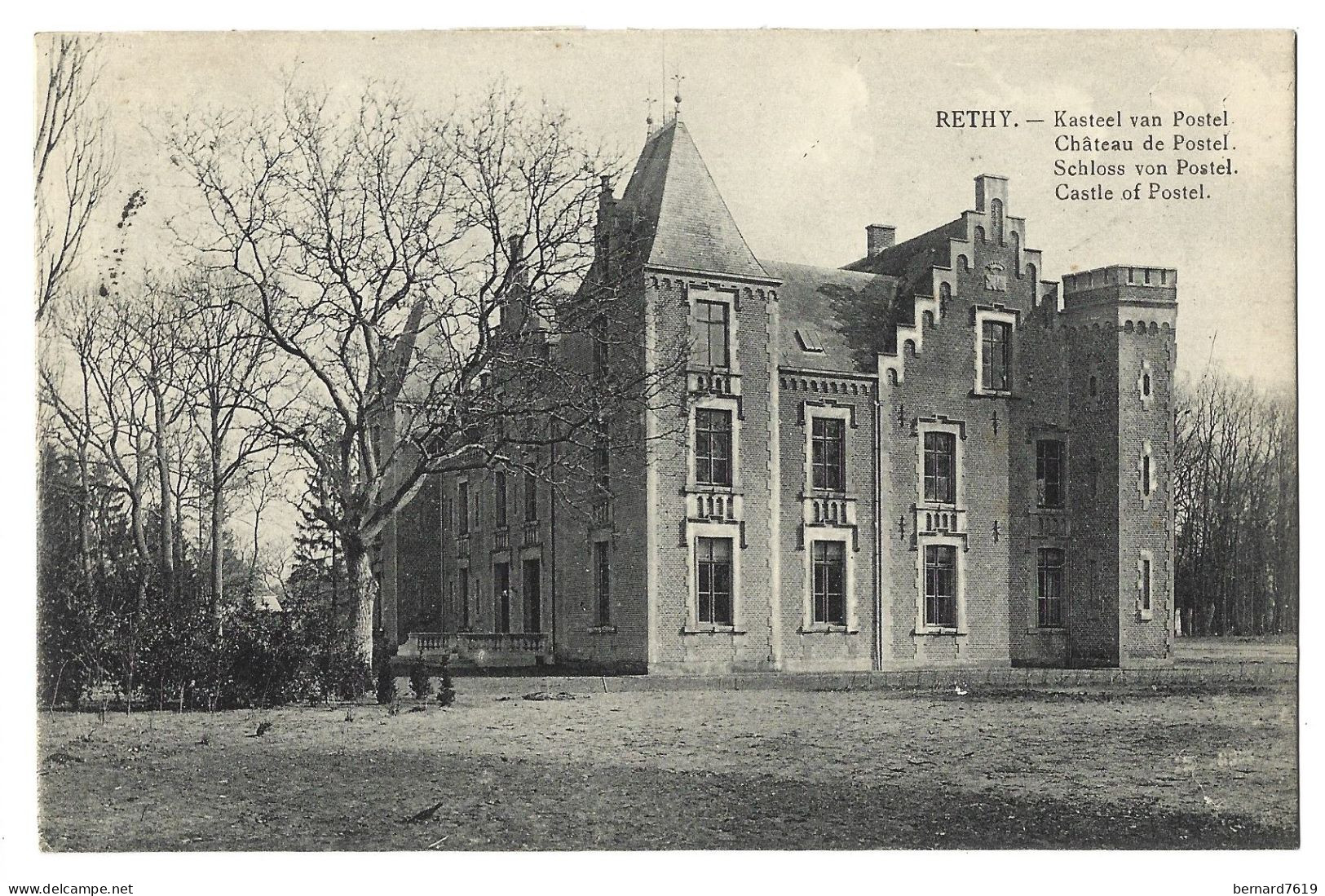 Belgique  -  Rethy  -  Chateau De Postel - Retie