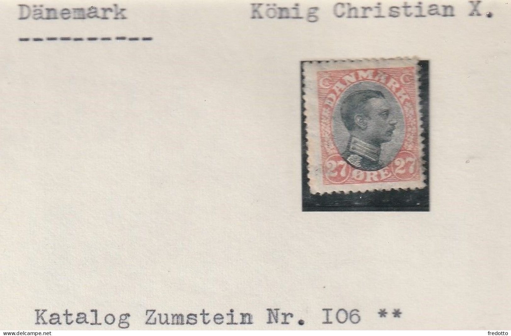 Dänemark  -Briefmarke Postfrisch * * Ohne Falz. - Nuovi