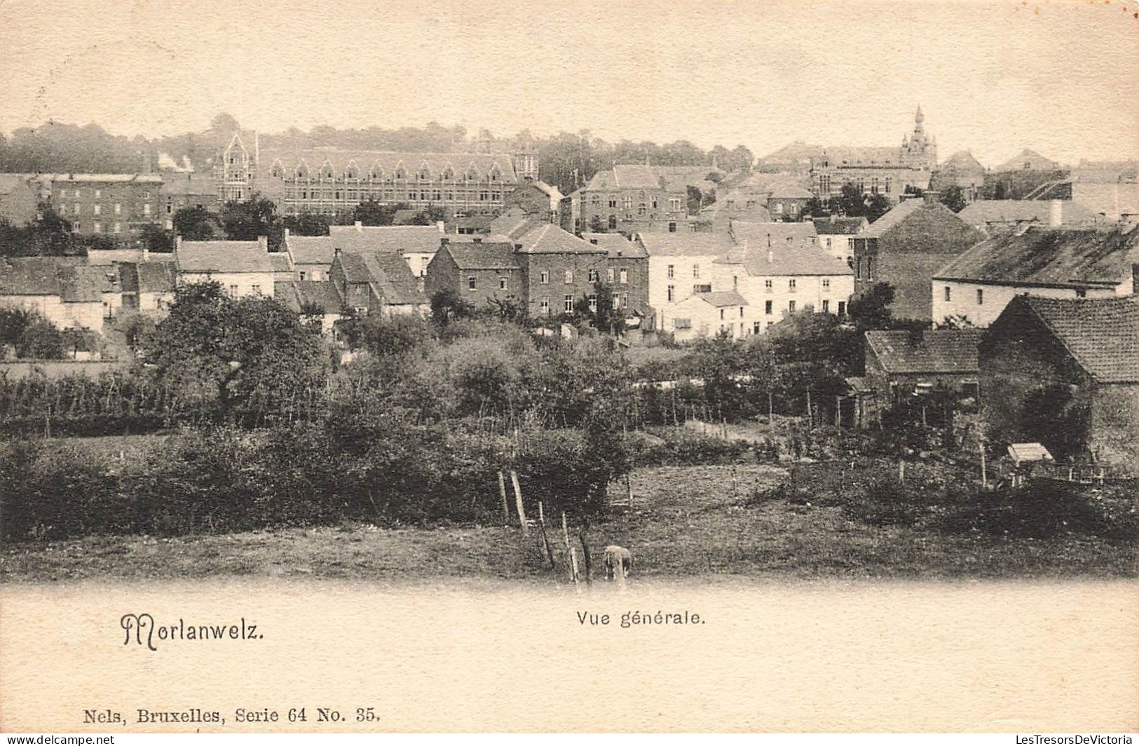 BELGIQUE - Morlanwelz - Vue Générale - Carte Postale Ancienne - Morlanwelz