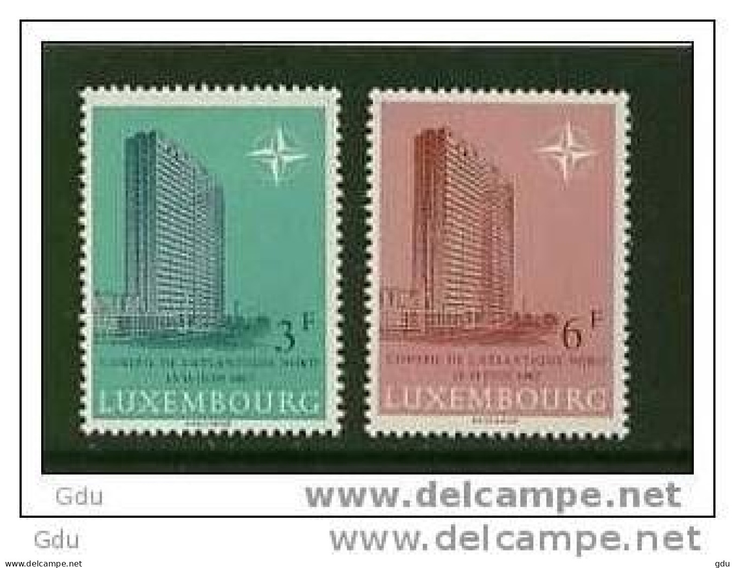 Luxembourg 1967 (OTAN) Yt. 702/03    - Mnh*** - NAVO