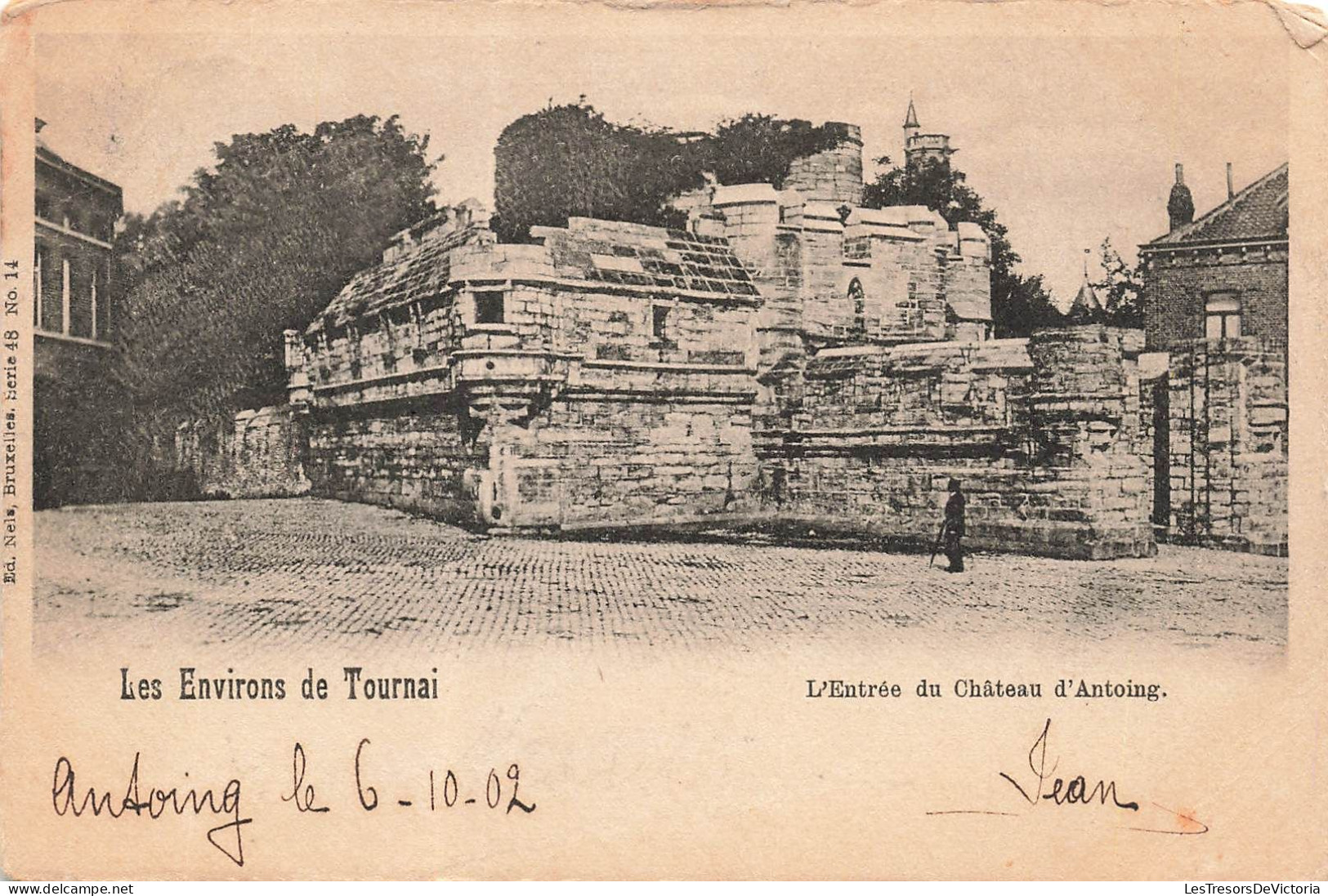 BELGIQUE - Les Environs De Tournai - L'entrée Du Château D'Antoing - Carte Postale Ancienne - Tournai