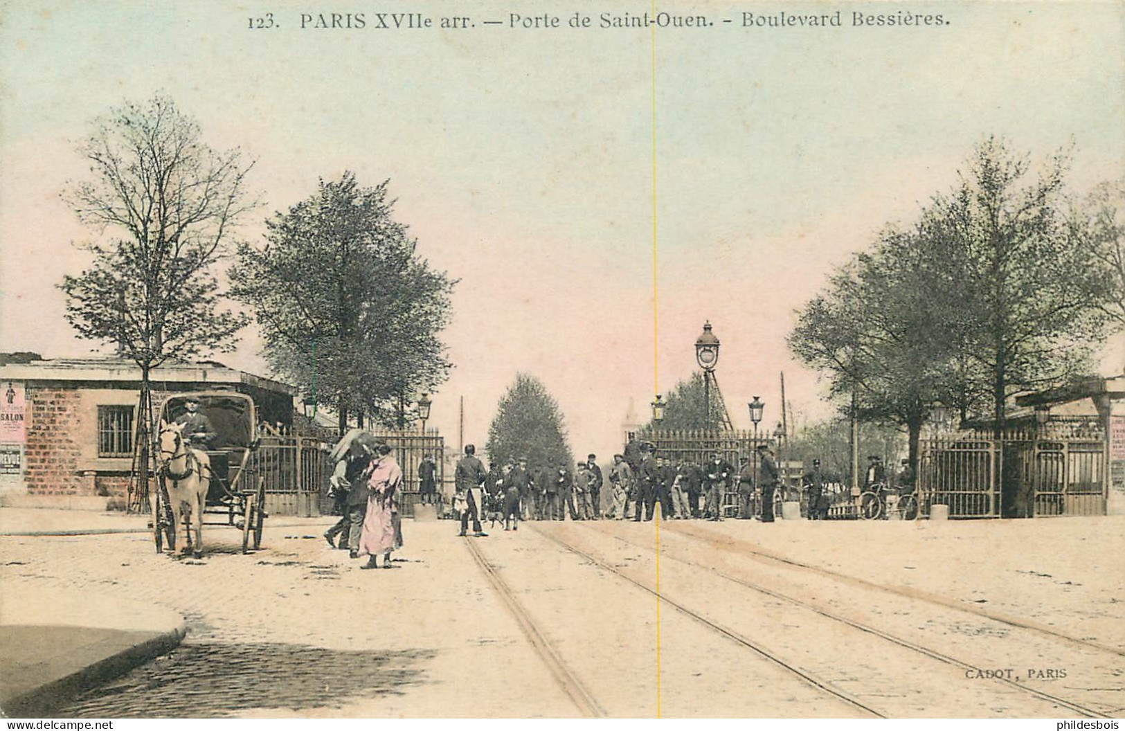 PARIS 17eme Arrondissement   Porte De Saint Ouen Boulevard Bessieres - Arrondissement: 17