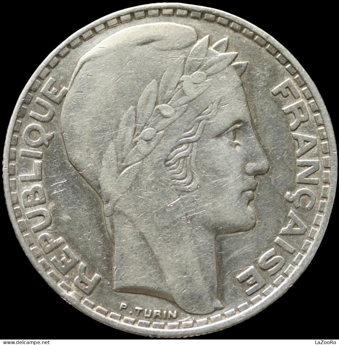 LaZooRo: France 20 Francs 1933 XF - Silver - 20 Francs