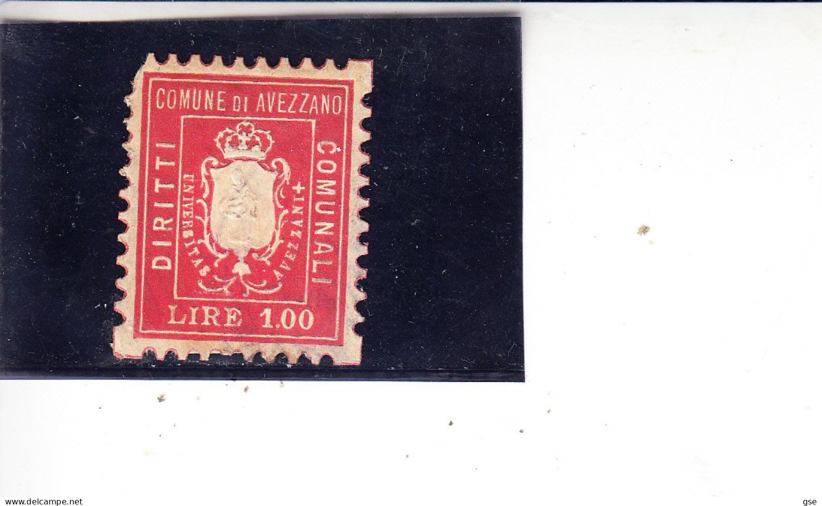 ITALIA  1981 - Avezzano - Diritti Comunali - Fiscaux